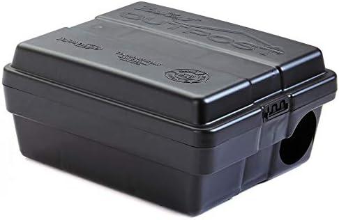 Tomcat Bait Station - Set of 6 Outpost Rat Bait Stations, Complete Rodent Control Solution