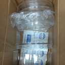 STORi Bella Tall Scrunchie Holder | Stackable Clear Plastic Container (Set of 2) Round Vanity Storage Organizers with Lids for Hair Accessories & Beauty Supplies | Made in USA