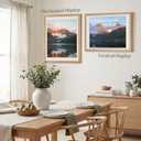 HOUSE DAY 3 Pack 18x24 Frame, 18 x 24 Poster Frame Natural Oak Solid Wood