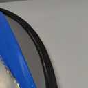 26 Outdoor Acrylic Convex Mirror/Plastic Back  Round Safety Mirror for Driveways, Stores, Warehouses & Wall Mount  Wide-Angle View  Model OC2600-convex mirror backing is either gray or black
