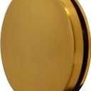 Westbrass D980R-18 Floating No-Hole Bath Waste Overflow Faceplate and Adaptor, Brushed Bronze