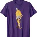 Spaghetti Pasta Noodles Italian Kitchen Chef Gourmet T-Shirt S