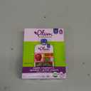 Plum Organics Baby Food 6+ Months Apple Raspberry Spinach + Greek Yogurt -- 4 Pouches, BBD: OCT 3, 2025