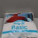 Poly-fil Fairfield Basic Pillow Inserts, Ideal for Decorative Pillows, Travel Pillows, and Home Decor, Zippered, Non-Woven Cover, Spot Clean, 14” Square, White