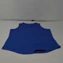 Women's Tops Crewneck Waffle Knit Flowy Loose Fit Tank Top Sleeveless Summer Shirts, 2XL