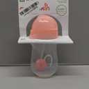 Munchkin Any Angle Weighted Toddler Straw Cups with Click Lock Lid, 10 Ounce, Pink