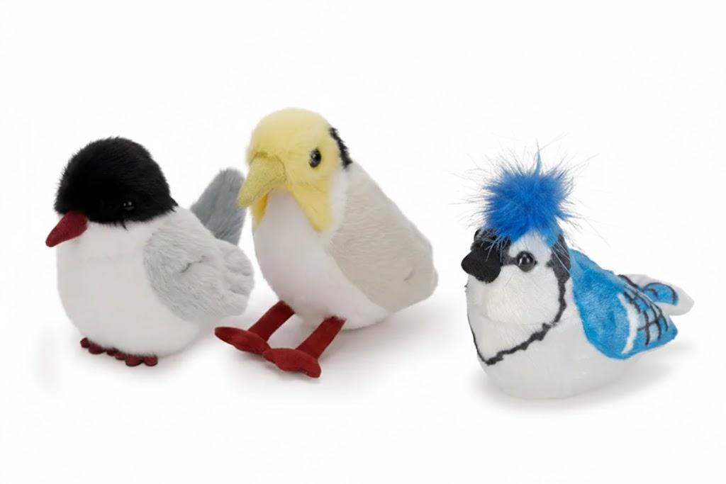3 Pcs Bird Stuffed Animals Set,6 Inch Soft Plush Toy, Stuffed Animal Bulk for Kids Boys Girls, Bird Lovers, Birthday Theme Decor