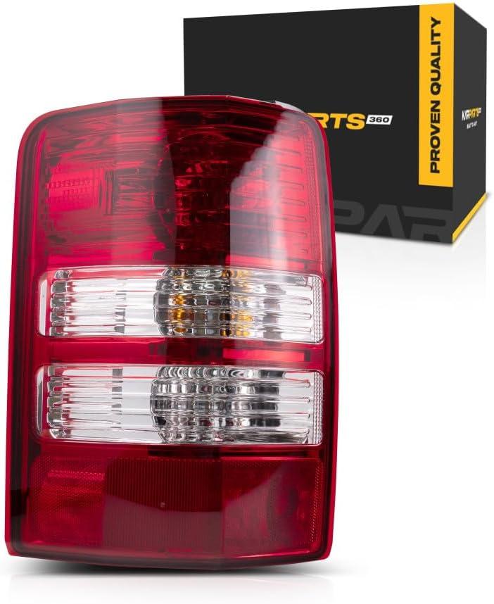 KarParts360 For Jeep Liberty 2008 09 10 11 2012 Tail Light Assembly Driver Side | For CH2800180 | 55157347AC