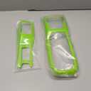 1 Pc 4WD Gear Shift Panel Cover Frame Trim for Jeep Wrangler JL JLU 18-24 Four Wheel Drive Gear Shift Panel Decor Cover Sticker ABS Green