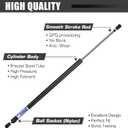Rear Hatch Liftgate Tailgate Lift Support Struts fit for Toyota Highlander 2008-2013 Gas Spring Shocks for SG229037, Pack of 2