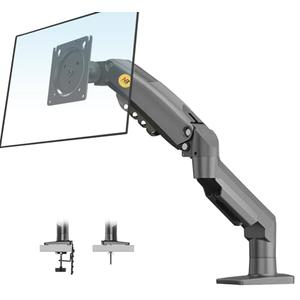 NB North Bayou Monitor Mount,Fits 17-30" or Bigger Computer Monitors(Within 19.8lbs), Adjustable Stand with Tilt Rotation Swivel Function, Desk Mount F80