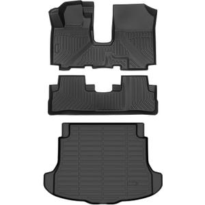 for Honda CRV Floor Mats 2007 2008 2009 2010 2011 LX/SE/EX/EX-L Car Mats for Honda CR-V Accessories All Weather Cargo Liner