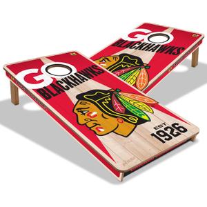 YouTheFan NHL 2 x 4 Professional Wood Cornhole Game (Team Colors)