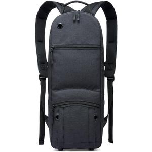 iGuerburn Oxygen Tank Backpack Size D, Portable Oxygen Backpack for D/M15 JD/M22 Cylinder Bag O2 Tank Carrier Holder for Travel (Black)