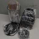 GDOR Professional Blender for Smoothies, 5 Functions, 1200 Peak Watts Smoothie Blender, 52 Oz Glass Jar & 24 Oz To-Go Cup Combo, Ice Crushing & Frozen Fruit, Self-Cleaning, Black