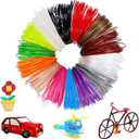 3D Pen Print Filament - 16 Bundle PLA Refills for 3D Printing - Ideal for Art, Crafts, Doodler to Create - is Great Birthday and Christmas Gifts for Kids