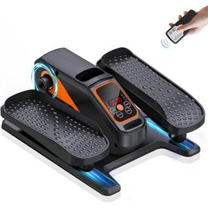 Under Desk Elliptical Machine, Electric Elliptical as Seen on TV for Seniors Adults with 15 Adjustable Speed, Quiet & Portable Electric Seated Pedal Exerciser for Home Office