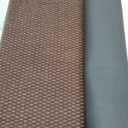 Sunfly 2x3 Entryway Rug with Non Slip Rubber Backing Brown