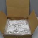 Colingmill 32 Inch Christmas Tabletop Decoration Wooden Christmas Themed White Church Xmas Tree and Elk Signs Farmhouse Centerpiece Decor for Home Kitchen Table Shelf Decor