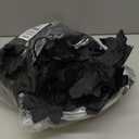 3 PCS Black Garland Halloween Maple Floral Garlands Fall Hanging Artificial Black Maple Leaf Vine for Halloween Thanksgiving Home Party Deco (6.56Ft)