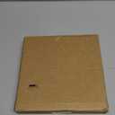 Jucoan 1 Pack 8 Inch Round Gold Tray, Decorative Small Round Vanity Tray, Circle Brass Gold Tray, Bathroom Storage Organizer Tray for Perfume Jewelry Food Coffee Tea Candle