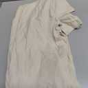 YEOREO Women Long Sleeve Workout Jumpsuit Zip Up Romper Bottom Pants Bodysuit Bodycon Sexy One Piece (Cream) XL