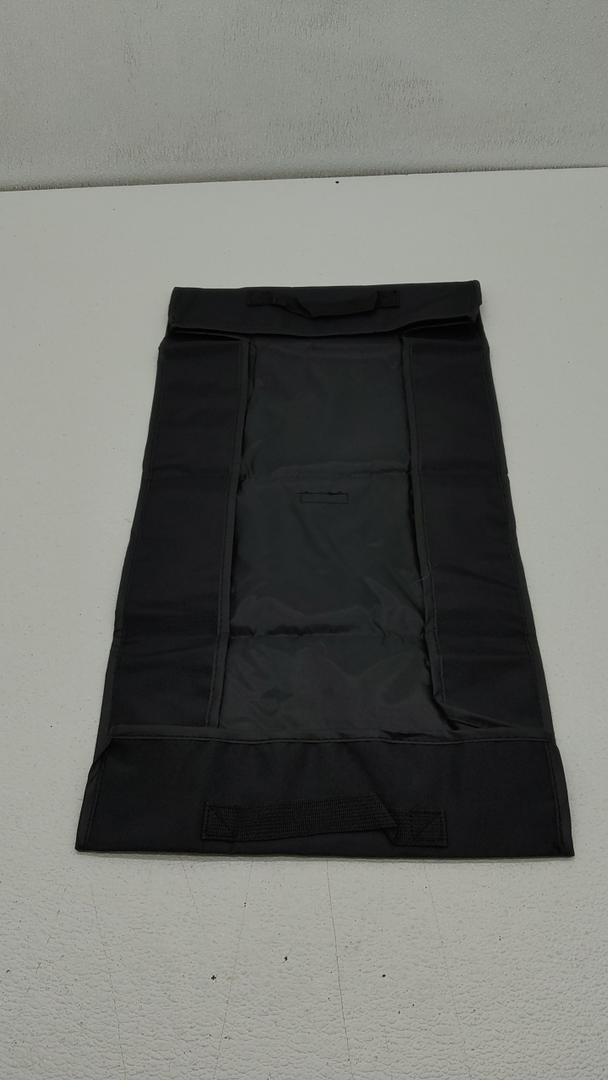 Fabric Storage Box, Black, Set of 1,  25x13.5x3.5
