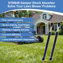 2Pcs 5100940 Steering Damper Shock Absorber, Compatible with Ferris IS500Z IS1500Z IS1500ZX IS2000Z IS2500Z IS3100Z IS5100Z F50XT F150XT F200XT Mower Dampener Replacement Part, Replace 5100940SM
