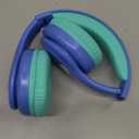 Kids Bluetooth Headphones, Lightweight Wireless Headphones for Kids, 85/94dB Volume Limited, 60 Hours Playtime, Bluetooth 5.3, Over-Ear Toddler Headsets with Built-in Mic-Blue