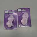 Philips Avent Soothie Baby Pacifiers - 100% Silicone Pacifiers for Babies 3-18 Months, One-Piece Design, BPA-Free, Extra Durable, Green, 4 Pack, Model SCF192/45