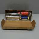 Concrete Tools Set 3 PC Stainless Steel Flat Finishing Trowel (11" x 4") plus Concrete Edger (6" x 3", 1/2"R) and Groover (6" x 3", 1/2"W,1/2"D) Stucco Cement Kit Masonry Construction Hand Kit