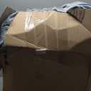 EDUJIN Large Bean Bag Chair, Memory Foam Bean Bag Chairs for Adults with Filler Included, Ultra Soft Dutch Velvet Fabric, Bean Bag for Living Room - 3 Foot, Dark Grey