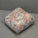 Nursing Pillow, Breast Feeding Pillows for Mom, Rose Floral Print Soft Cover with Breathable Filling, Infant Feeding Support Pillow for 0-12 Months, Multifunctional Support Cushion for Travel