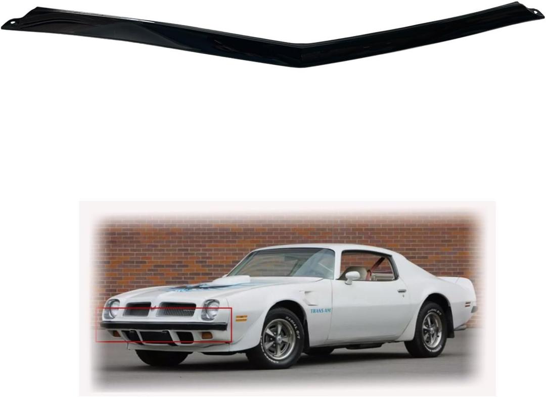 Front Bumper Filler Panel Compatible with 1974 1975 Pontiac Firebird Trans Am 492356