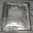Stainless Steel Baking Tray Pan Compatible with Cuisinart Airfryer TOA-060 and TOA-065 (with Cuisinart Airfryer TOA-060 and TOA-065), Dishwasher Safe