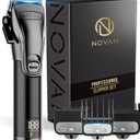 Novah Professional Hair Clippers for Men, Professional Barber Clippers, Electric Mens Cordless Hair Clipper for Barbers Haircut Kit Fade, Maquina de Cortar Cabello
