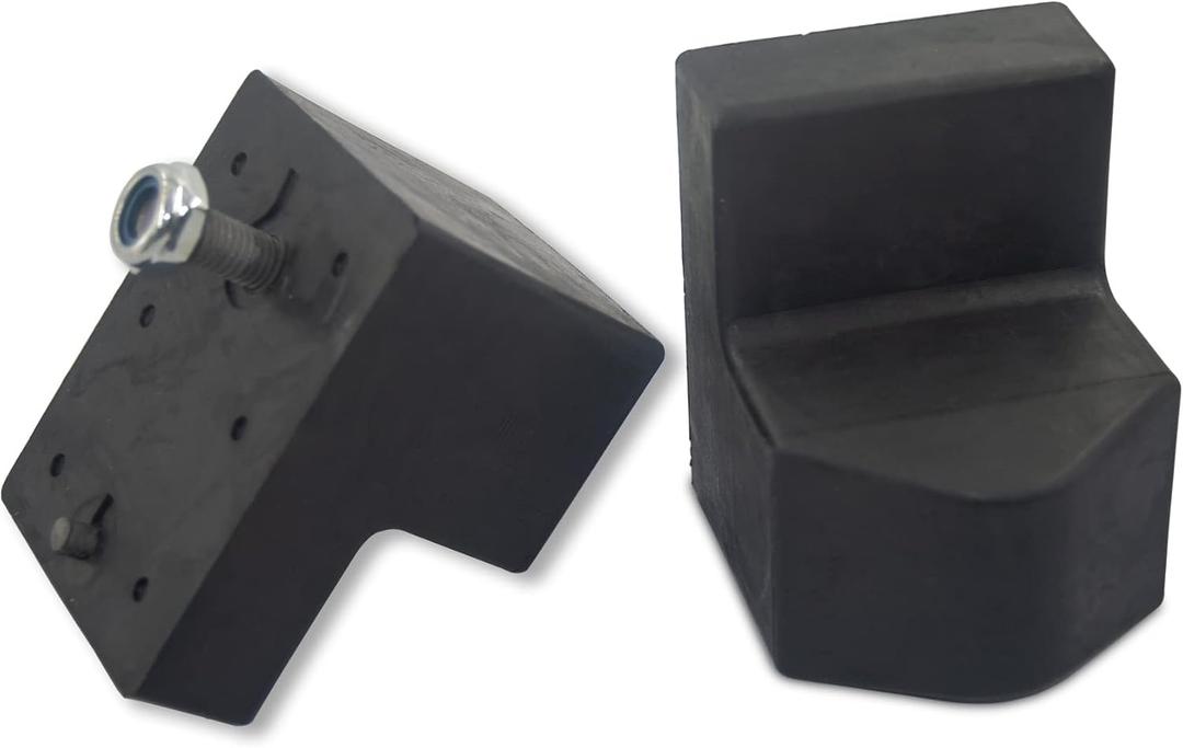 Front Bump Stops, Lower Arm Bumpers Compatible with 01-06 Silverado Sierra 1500, 99-10 Silverado Sierra 2500 3500 HD, 95-00 Tahoe Yukon, 00-13 Suburban 2500 Yukon XL 2500 (Rubber, Pack of 2)
