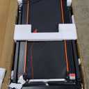 Treadmill with Incline, 3 in 1 Under Desk Treadmill Walking Pad with Removable Desk Workstation 3.5HP Foldable Compact Walking Treadmills for Home Small Office with Wristband Remote Control