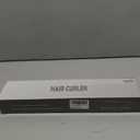 Hair Curling Wand, 0.5-1Inch Tapered Curling Iron, Professional Ceramic Hair Curler Wand with Heat-Resistant Glove, Dual Voltage (Pink) (Gold)