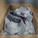 COLAMY High Back Executive Office Chair- Ergonomic Home Computer Desk Leather Chair with Padded Flip-up Arms, Adjustable Tilt Lock, Swivel Rolling Chair for Adult Working Study-Black (Set of 1)