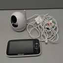 Baby Monitor with Camera and Audio  720P Baby Camera No WiFi, 5 inch Screen,48 Hours Battery Life, Night Vision, Remote Pan& Tilt& ZoomTwo-Way Talk, Lullabies, Thermal Monitor, 1000ft Range