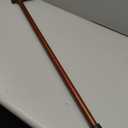 Wooden Walking Cane, Beech Wood Handmade Ergonomic Cane with Non-Slip Rubber Tip for Men & Women, Supports up to 350 lbs, 34"
