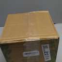 LE TAUCI Ceramic Plant Pots, 5.1 + 6.4 Inch Footed Pots for Plants, Modern Flower Pots for Home and Office, Indoor Planters with Drainage, Reactive Glaze Gray