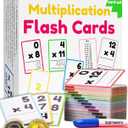 Multiplication Flash Cards 3rd Grade | 183 Math Flash Cards & Times Table Chart, Multiplication Tables for Children, Times Table Flash Cards & Games, Math Facts Flash Cards | All Facts 0-12