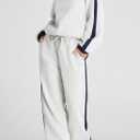 Herseas Womens Sweatsuits 2 Piece Outfits Fleece Lounge Sets Sweatshirts (Gray), Medium