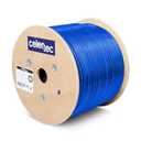 celertec CAT6A Ethernet Cable, 1000ft, 23AWG Solid Bare Copper, UTP Unshielded Twisted Pair, CMR Riser Rated &ETL Listed, 650Mhz/10 Gigabit Network Speed, Bulk Ethernet Cable-Blue