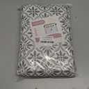 Queen Fitted Sheet Only,Microfiber Patterned Floral Fitted Sheet Deep Pocket 24 Inches, Ultra Soft & Wrinkle Resistant Queen Bed Sheets Deep Pocket,Grey Vintage Floral