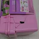 Kids Tool Set - Pretend Play Construction Toy With Tool Box and Electric Drill for Toddler Boys and Girls, Pink, Ages 3+