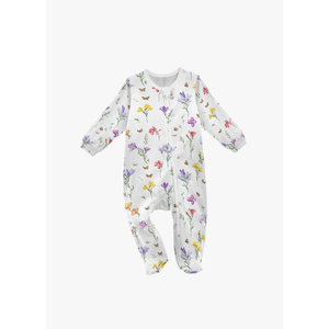 Sweet Freesia White Baby Boys Sleep 'N Play Footies Cotton Girls Romper Babysuits Sleeper Pajamas 3M