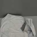 Natural Linen 100% Black Out Curtains 86 Inches Long 2 Panels Set for Bedroom Cream Ivory Pinch Pleated Back Tab Thermal Insulated Energy Efficient Window Curtains Living Room High Ceiling Length